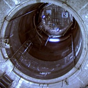 Inside a nuclear reactor