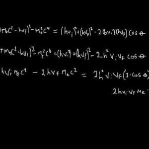 Derivation of compton scattering part 2