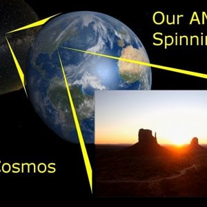 Earth: Our Hauntingly Beautiful Spinning Home in the Cosmos