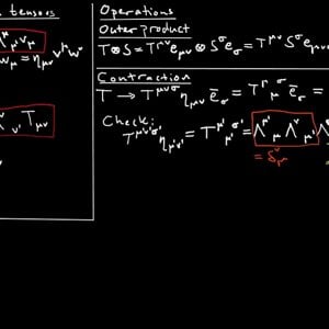 04. Tensor primer for Special Relativity: Some tensor properties - YouTube
