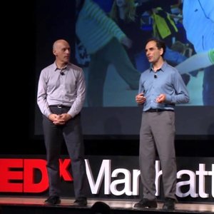 Math dance: Erik Stern and Karl Schaffer at TEDxManhattanBeach - YouTube
