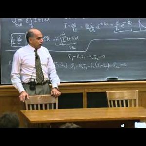 Fundamentals of Physics II with Ramamurti Shankar: 8. Circuits and Magnetism I