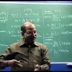 Nuclear Physics by Prof. H. C. Verma (NPTEL):- Lecture 21: Shell model (Part 5)