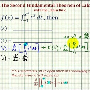 Ex 5: The Second Fundamental Theorem of Calculus with Chain Rule