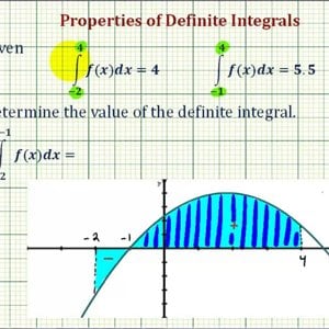 Ex: Properties of Definite Integrals - The Difference of Two Definite Integrals