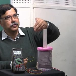 Introduction to Electromagnetism by Prof. Manoj Harbola (NPTEL):- Demonstrations