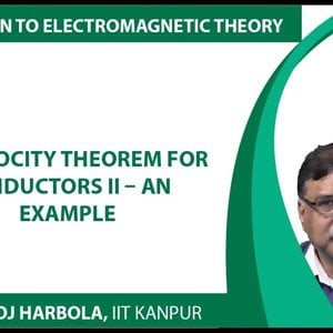 Introduction to Electromagnetism by Prof. Manoj Harbola (NPTEL):- Reciprocity theorem for conductors 2 – an example