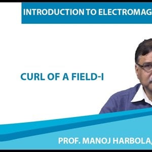 Introduction to Electromagnetism by Prof. Manoj Harbola (NPTEL):- Curl Of a Field - 1