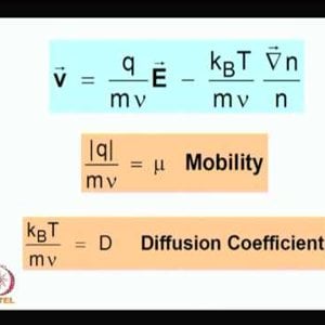 Plasma Physics: Fundamentals and Applications (NPTEL):- Lecture 38: Diffusion in plasma