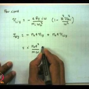 Plasma Physics: Fundamentals and Applications (NPTEL):- Lecture 33: Ion acoustic, ion cyclotron and magneto sonic waves in magnetized plasma
