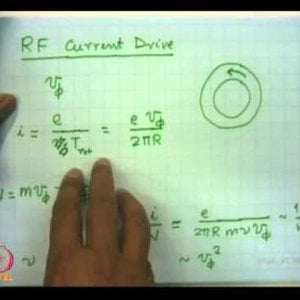 Plasma Physics: Fundamentals and Applications (NPTEL):- Lecture 27: Auxiliary heating and current drive in tokamak