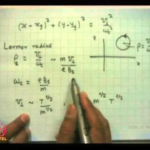 Plasma Physics: Fundamentals and Applications (NPTEL):- Lecture 20: Single Particle Motion in Static Magnetic and Electric Fields