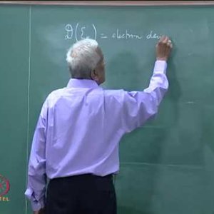 Condensed Matter Physics by Prof. G. Rangarajan (NPTEL):- Lecture 26: Band Magnetism; Itinerant Electrons; Stoner Model
