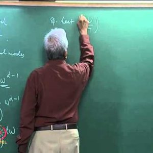 Condensed Matter Physics by Prof. G. Rangarajan (NPTEL):- Lecture 13.1: Debye Theory of Specific Heat, Lattice Vibrations - Worked Examples