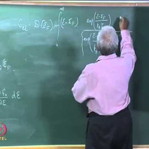 Condensed Matter Physics by Prof. G. Rangarajan (NPTEL):- Lecture 11: Thermal Conductivity of Metals