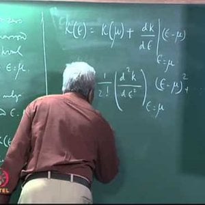 Condensed Matter Physics by Prof. G. Rangarajan (NPTEL):- Lecture 9.1: The Free Electron Theory of Metals - Worked Examples
