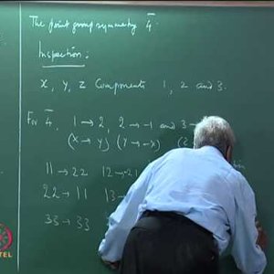 Condensed Matter Physics by Prof. G. Rangarajan (NPTEL):- Lecture 7.1: Physical Properties of Crystals - Worked Examples