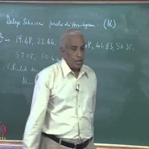Condensed Matter Physics by Prof. G. Rangarajan (NPTEL):- Lecture 5.1: Diffraction Methods For Crystal Structures - Worked Examples