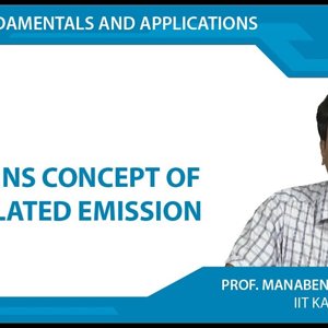 Laser Fundamentals by Prof. Manabendra Chandra (NPTEL):- Lecture 04 - Einsteins Concept of stimulated emission