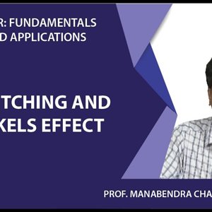 Laser Fundamentals by Prof. Manabendra Chandra (NPTEL):- Lecture 18 - Q-switching and Pockels effect