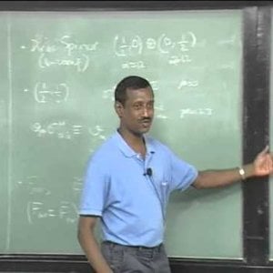Classical Field Theory by Prof. Suresh Govindarajan (NPTEL):- Lecture 29: Irreps of the Lorentz/Poincare algebras