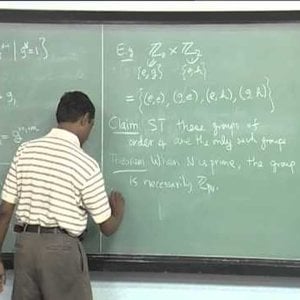 Classical Field Theory by Prof. Suresh Govindarajan (NPTEL):- Lecture 6: Finite Groups - I