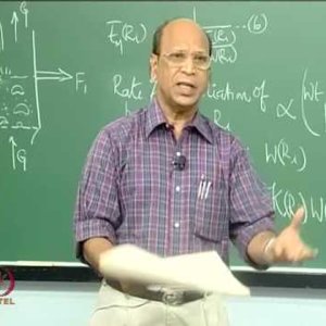 Chemical Reaction Engineering 2 (Heterogeneous Reactors) by Prof K. Krishnaiah (NPTEL):- Design equation for MF of solids with elutriation