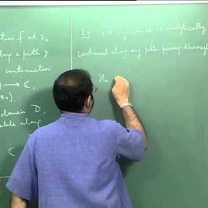 Advanced Complex Analysis - Part 1 (NPTEL):- Analytic Continuability along Paths: Dependence on the Initial Function