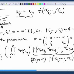 Linear Algebra by Prof. Dilip Patil (NPTEL):- Lecture 53: Introduction to determinants