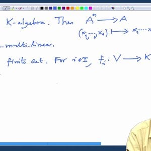 Linear Algebra by Prof. Dilip Patil (NPTEL):- Lecture 51: Introduction to multilinear maps