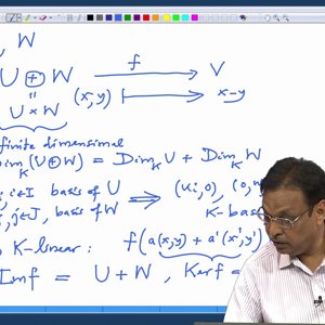 Linear Algebra by Prof. Dilip Patil (NPTEL):- Lecture 27: Examples