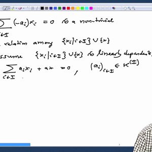 Linear Algebra by Prof. Dilip Patil (NPTEL):- Lecture 19: Existence of a basis
