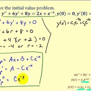 Initial Value Problem Using Method of Undetermined Coefficients