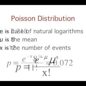 5. Probability:  Poisson Distribution