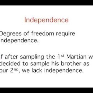 2. Estimation:  Degrees of Freedom