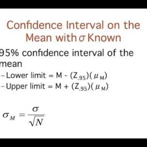 5. Estimation:  Confidence Interval for the Mean