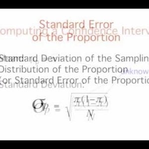 9. Estimation:  Confidence Interval on a Proportion