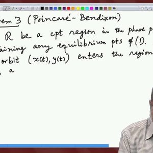 Differential Equations and Applications (NPTEL):- Lecture 36: Periodic Orbits and Poincare Bendixon Theory 1