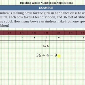 Divide Whole Numbers to Solve Applications