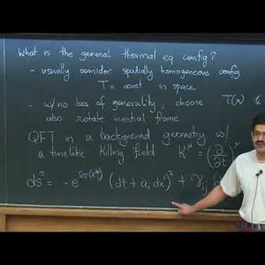 Out-of-equilibrium QFTs and dissipative hydrodynamics - Lecture 3 - YouTube