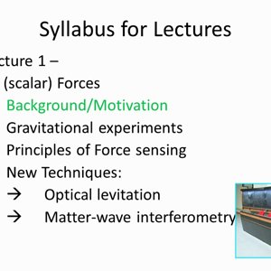 Small Scale Experiments - Lecture 1 - YouTube