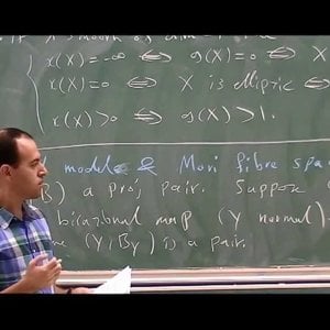 Introduction to Birational Geometry in Positive Characteristic: Lecture 2 by Caucher Birkar