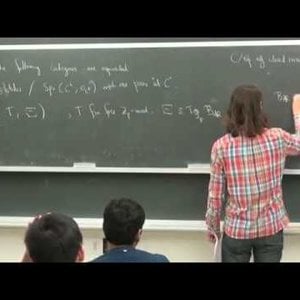 P-Adic Geometery by Peter Scholze: Lecture 18