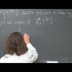P-Adic Geometery by Peter Scholze: Lecture 05