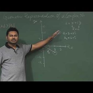 Mathematical Physics 1 by Prof. Samudra Roy (NPTEL):- Lecture 30: Geometrical interpretation of complex numbers