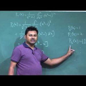 Mathematical Physics 1 by Prof. Samudra Roy (NPTEL):- Lecture 27: Polynomial space, Legendre Polynomial