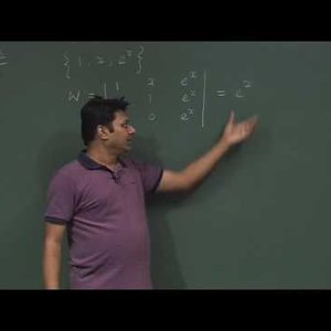 Mathematical Physics 1 by Prof. Samudra Roy (NPTEL):- Lecture 20 : Linearly dependent –independent functions (Cont), Inner Product of functions
