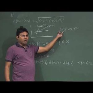 Mathematical Physics 1 by Prof. Samudra Roy (NPTEL):- Lecture 19: Metric Space, Linearly dependent –independent functions