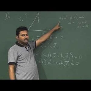 Mathematical Physics 1 by Prof. Samudra Roy (NPTEL):- Lecture 4 : Linearly dependent and independent vector, Basis