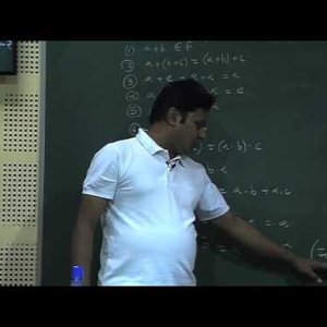 Mathematical Physics 1 by Prof. Samudra Roy (NPTEL):- Lecture 2 : Vector Space